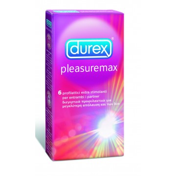 DUREX PLEASUREMAX x 6 Προφυλακτικα-Λιπαντικα DUREX PLEASUREMAX x 6 Προφυλακτικα-Λιπαντικα